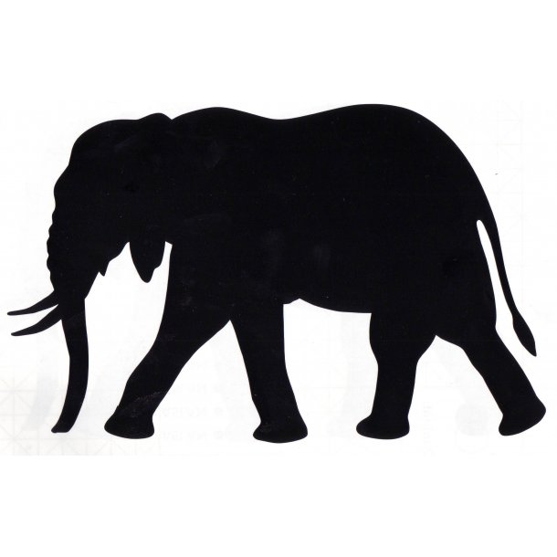 Selvklbende - elefant  25 cm