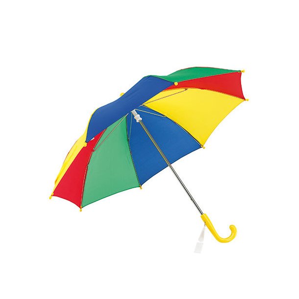 Paraply i farver til børn
