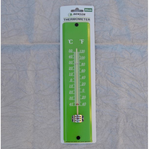Termometer -30 cm grnt metal